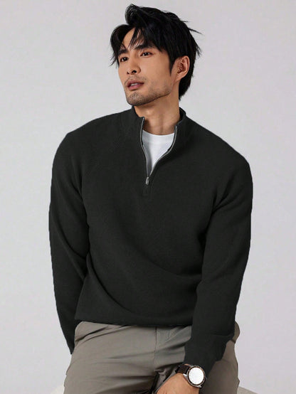 Pull zippé homme moderne et pratique