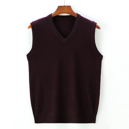 Gilet homme col V sans manches
