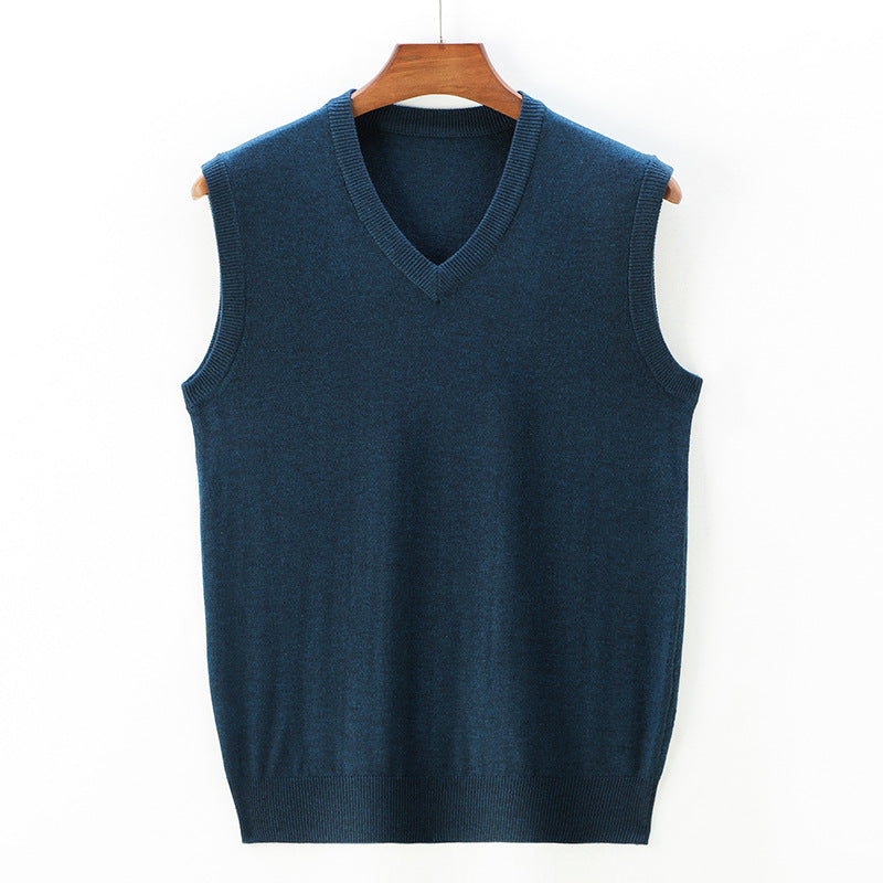 Gilet homme col V sans manches
