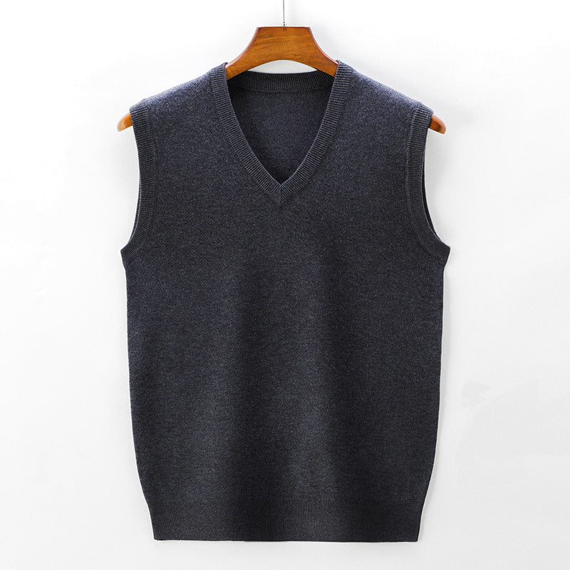 Gilet homme col V sans manches
