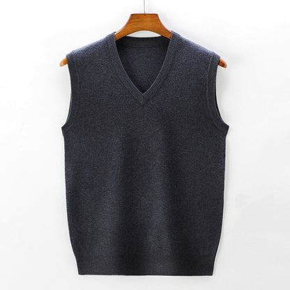 Gilet homme col V sans manches