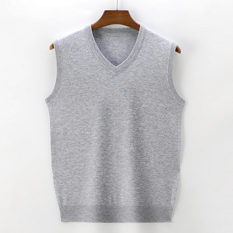 Gilet homme col V sans manches