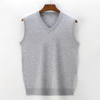 Gilet homme col V sans manches