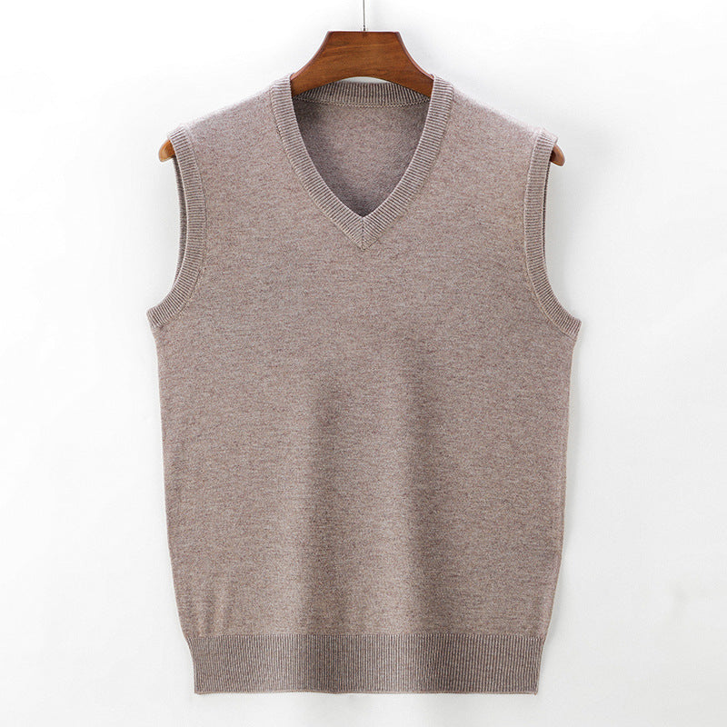 Gilet homme col V sans manches