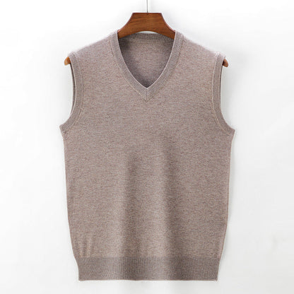 Gilet homme col V sans manches