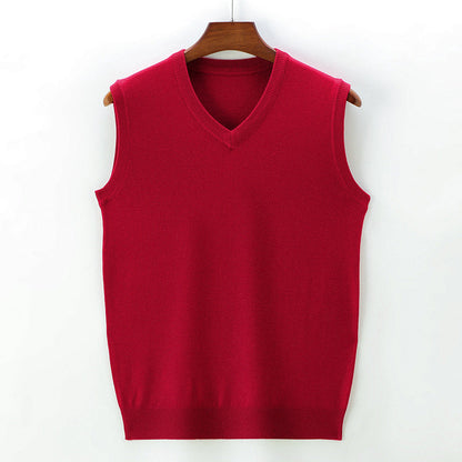 Gilet homme col V sans manches