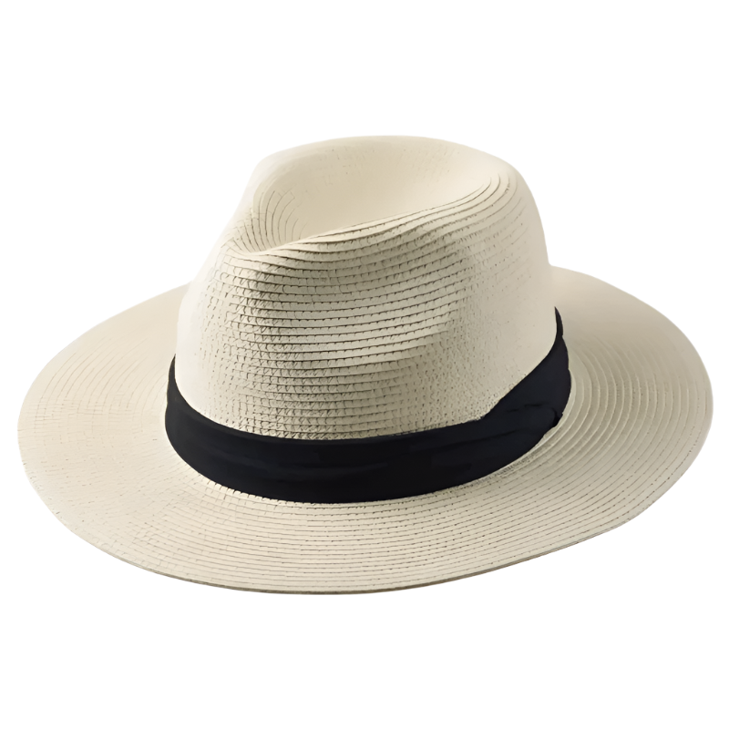 Chapeau de paille d'été pour hommes extérieur
