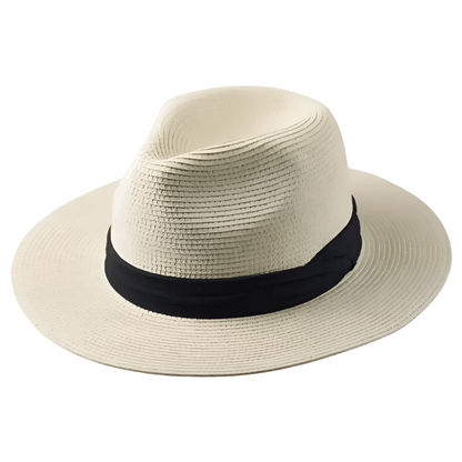 Chapeau de paille d'été pour hommes extérieur
