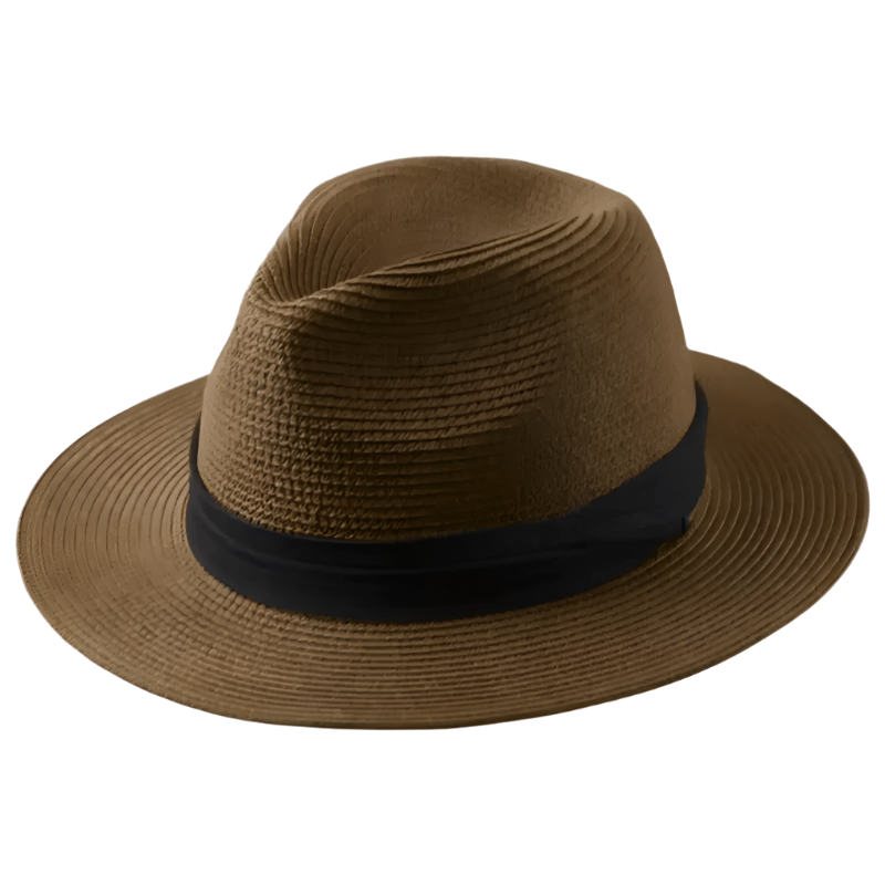 Chapeau de paille d'été pour hommes extérieur