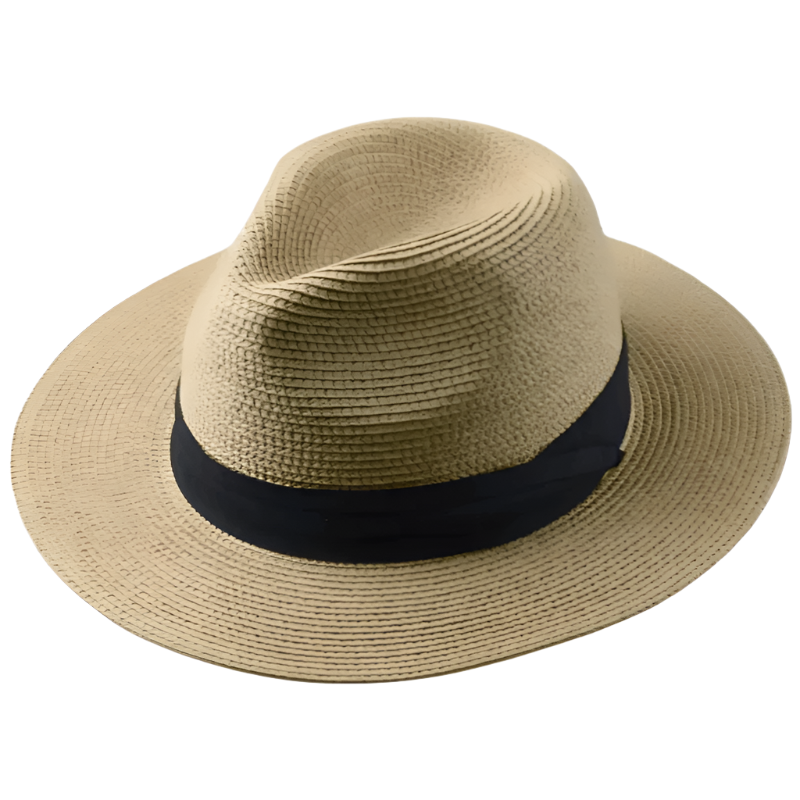 Chapeau de paille d'été pour hommes extérieur
