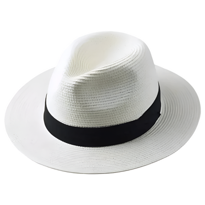 Chapeau de paille d'été pour hommes extérieur