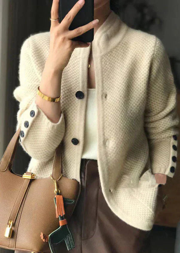 Cardigan Chic à Boutons pour Femme