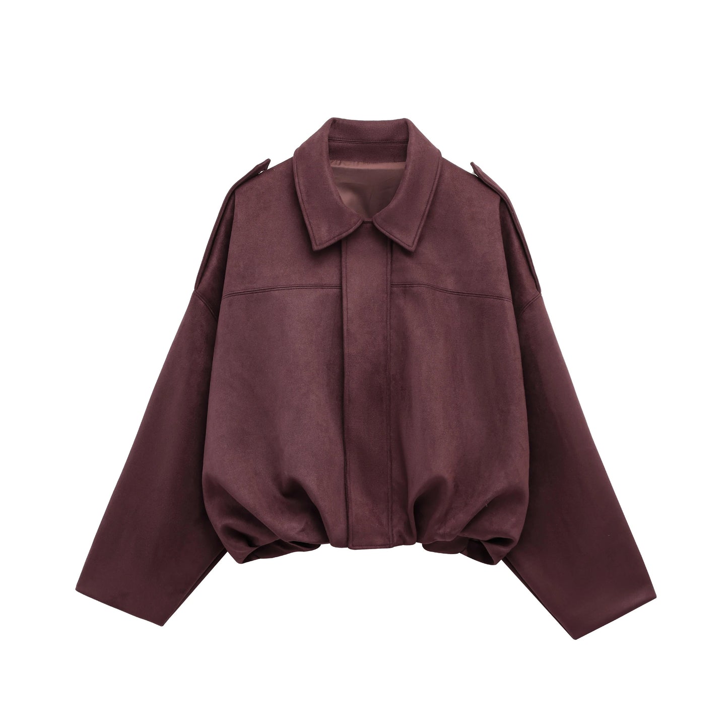 Bomberjacke tendance pour femme - Coupe ample et fermeture éclair