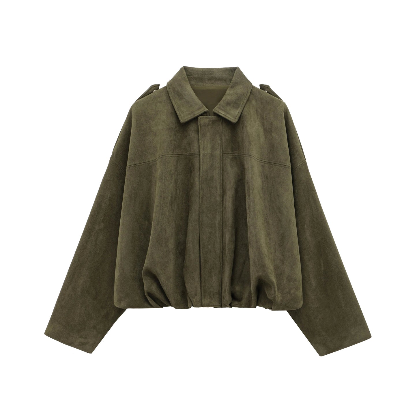 Bomberjacke tendance pour femme - Coupe ample et fermeture éclair