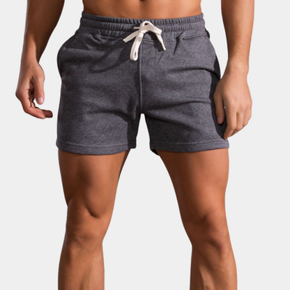 Shorts de sport confortables pour hommes, taille élastiquée