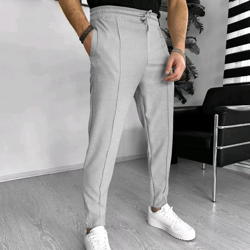 Bequeme Herren Jogger Hose Elastisch - IdealeKleiden