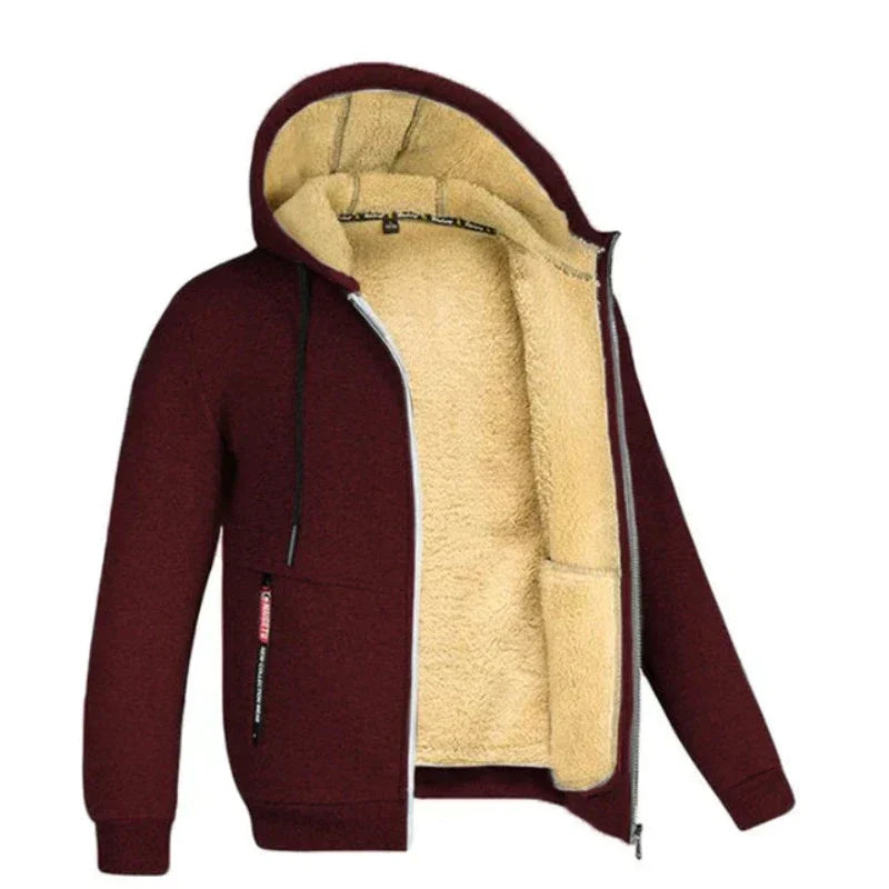 Gilet en laine Sherpa Chaud Élégant