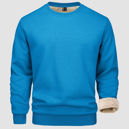 Sweat-shirt polaire chaud pour hommes Hiver