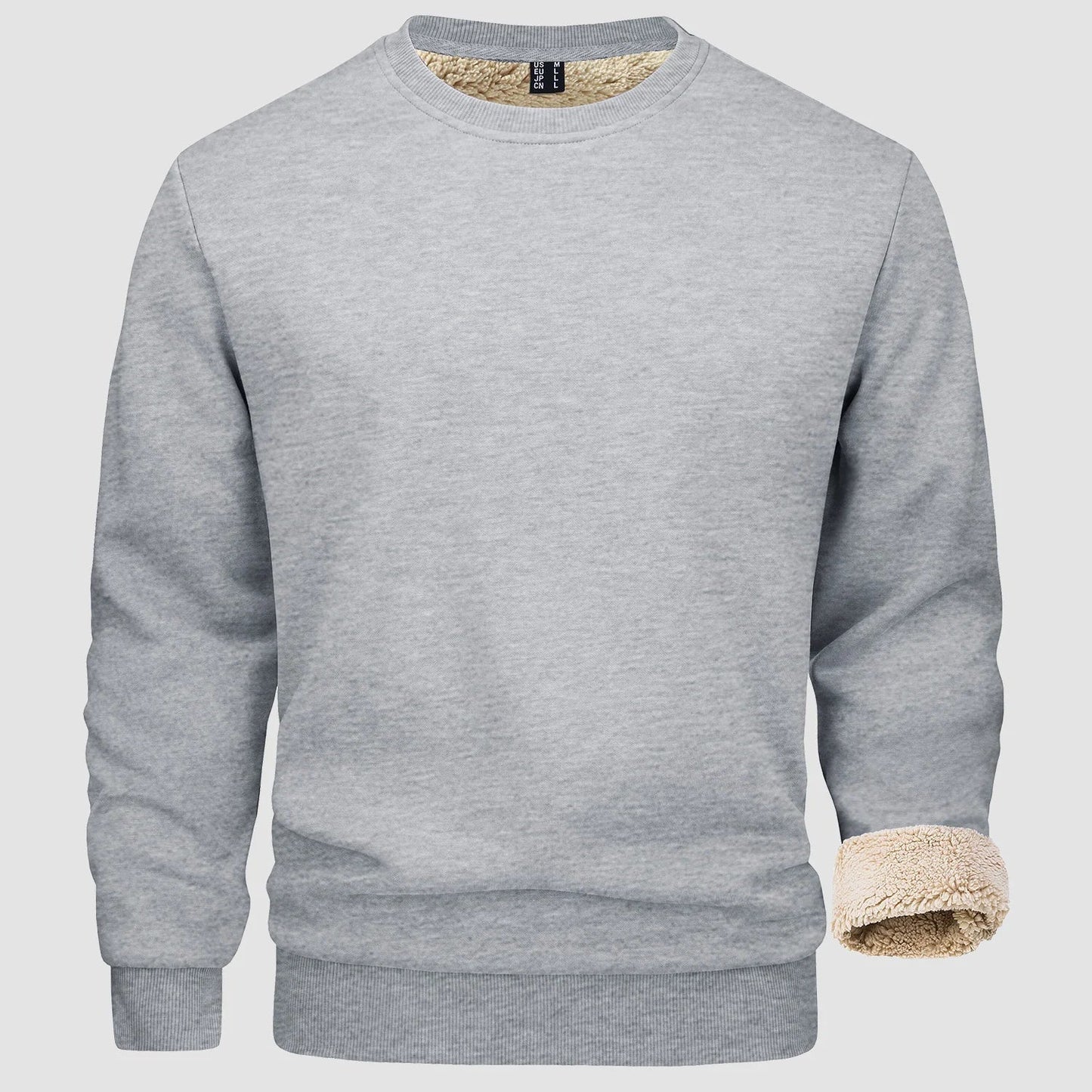 Sweat-shirt polaire chaud pour hommes Hiver