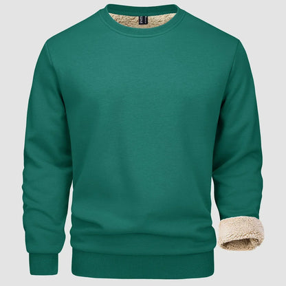 Sweat-shirt polaire chaud pour hommes Hiver