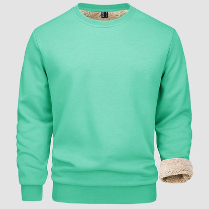 Sweat-shirt polaire chaud pour hommes Hiver