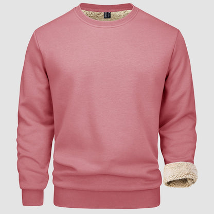 Sweat-shirt polaire chaud pour hommes Hiver