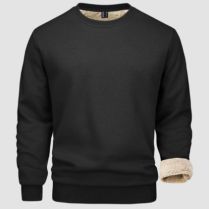 Sweat-shirt polaire chaud pour hommes Hiver