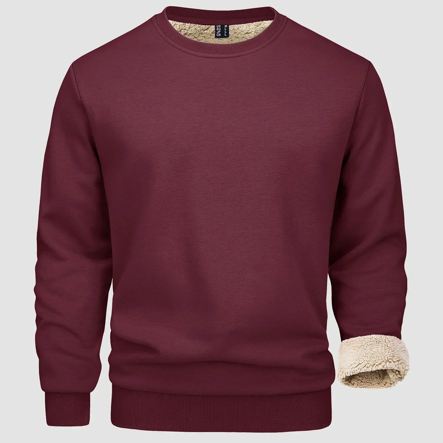 Sweat-shirt polaire chaud pour hommes Hiver