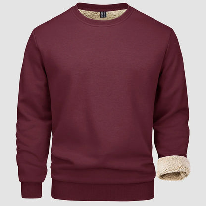 Sweat-shirt polaire chaud pour hommes Hiver