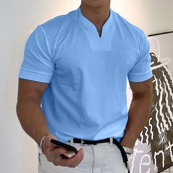 T-shirt respirant à manches courtes pour hommes