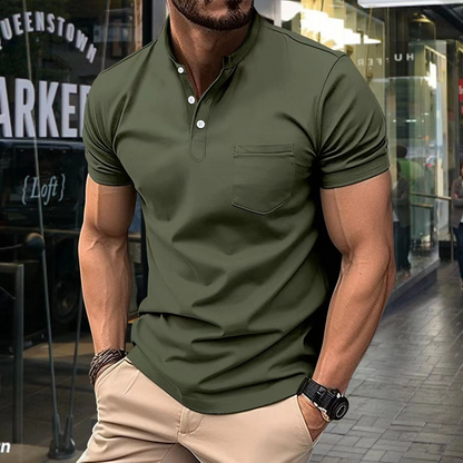 T-shirt à manches courtes polo homme confort