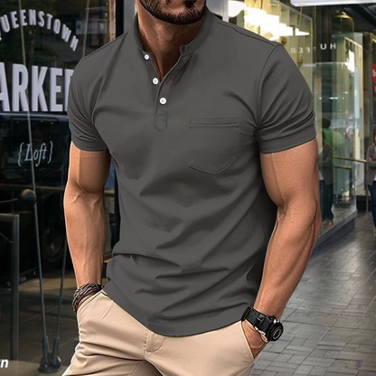 T-shirt à manches courtes polo homme confort