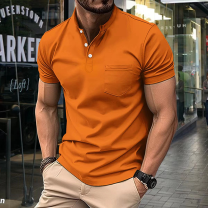 T-shirt à manches courtes polo homme confort