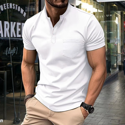 T-shirt à manches courtes polo homme confort