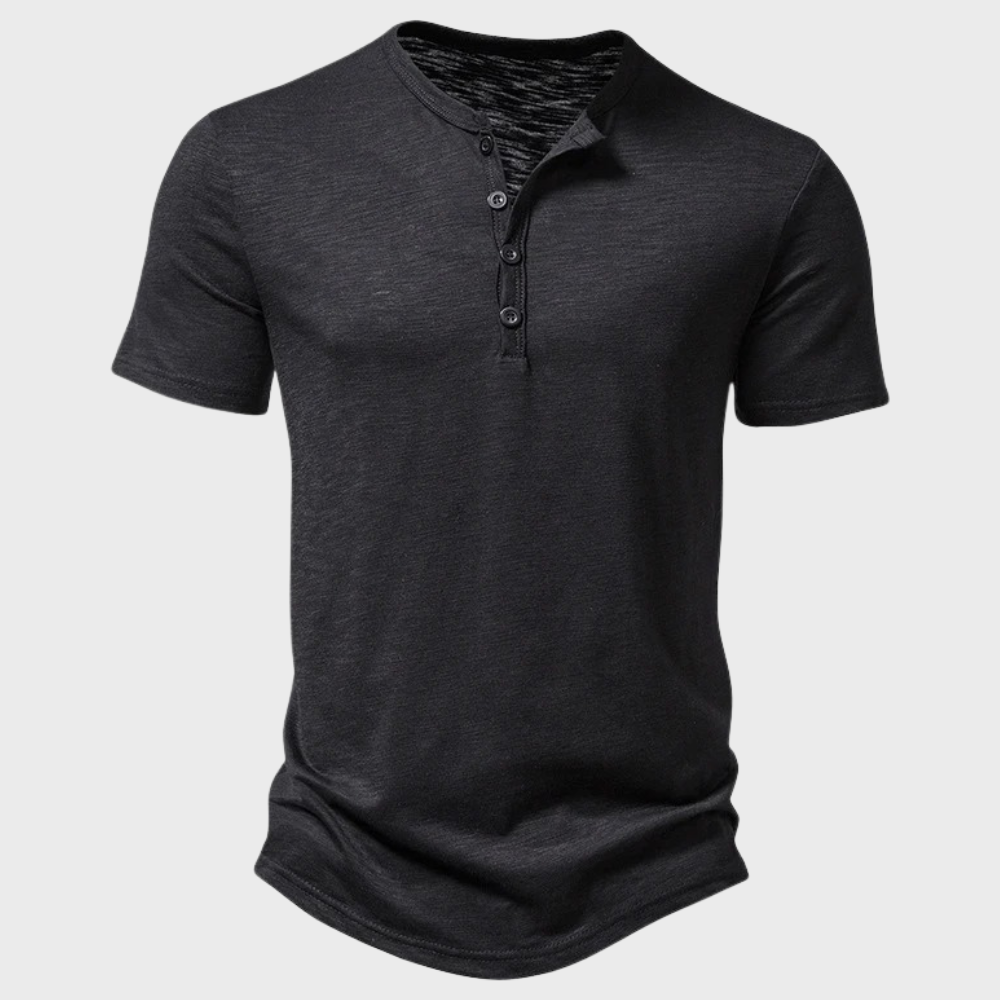 T-shirt homme col V manches courtes moderne