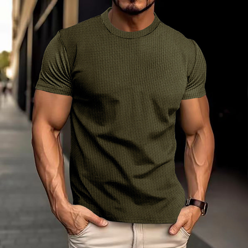 T-shirt homme manches courtes uni