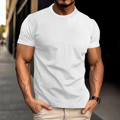 T-shirt homme manches courtes uni