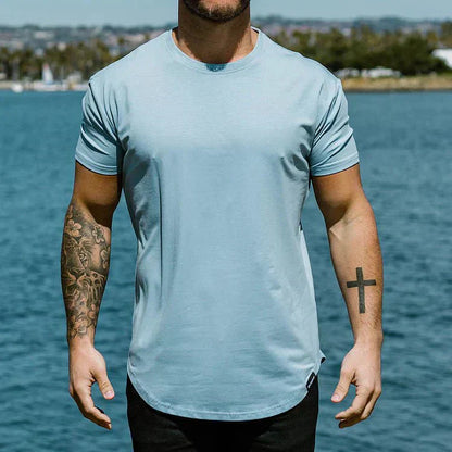T-shirt homme Respirant Manches courtes Sportif
