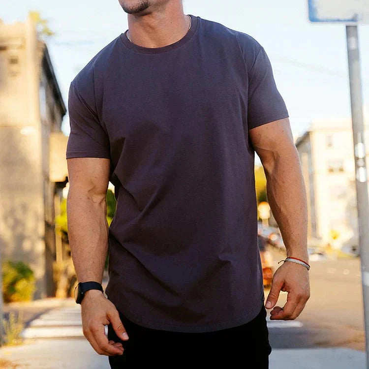 T-shirt homme Respirant Manches courtes Sportif