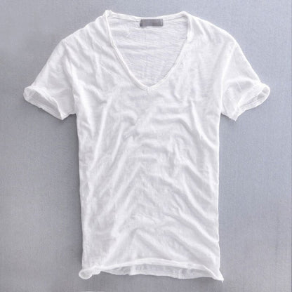 T-shirt homme slim fit en coton