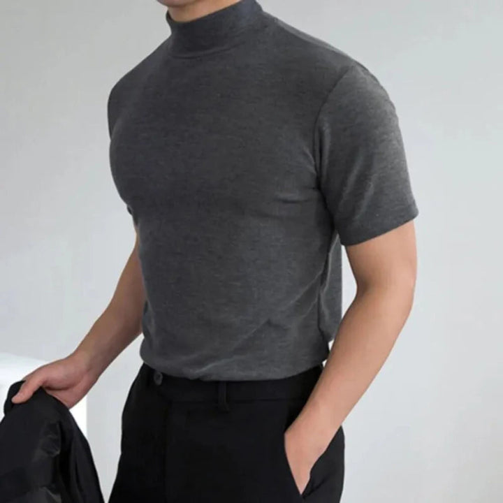 T-shirt homme simple décontracté manches courtes
