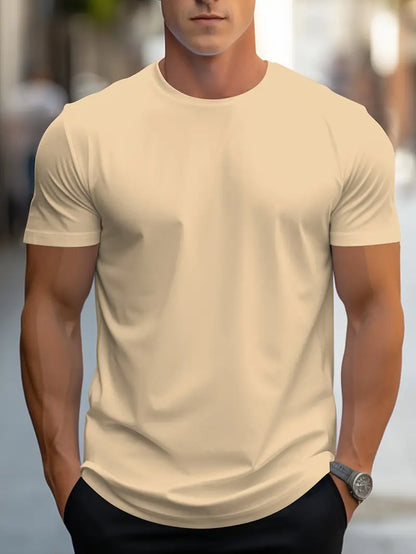 T-shirt basique homme col rond