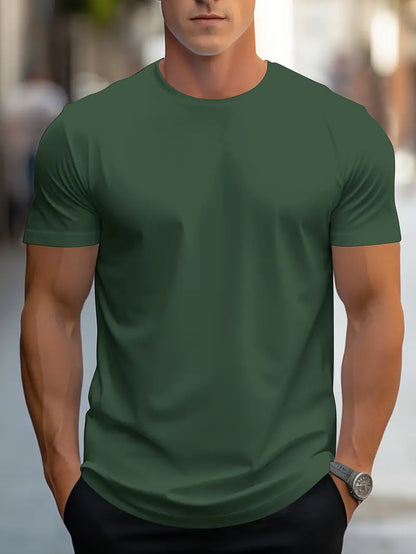 T-shirt basique homme col rond