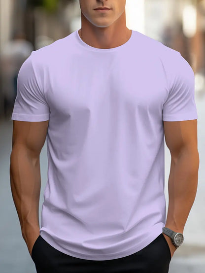 T-shirt basique homme col rond