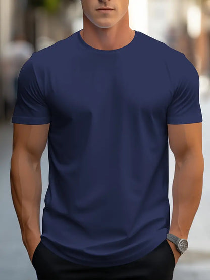 T-shirt basique homme col rond