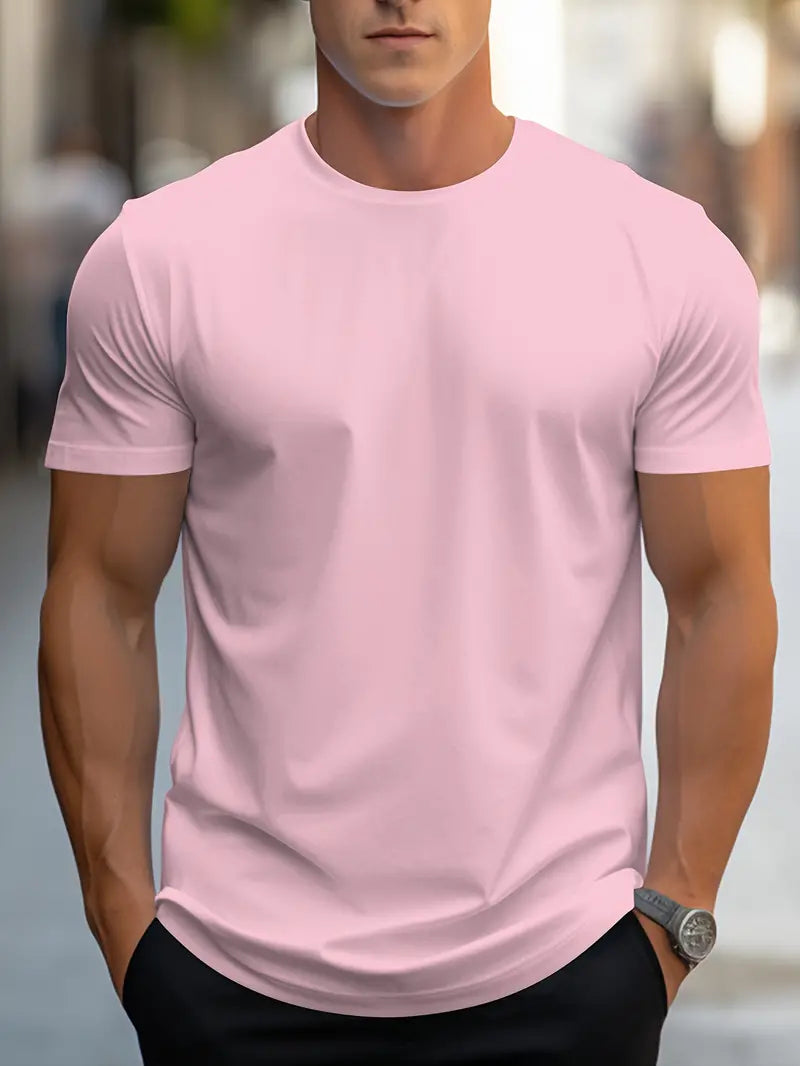T-shirt basique homme col rond