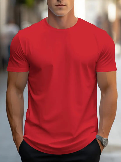 T-shirt basique homme col rond