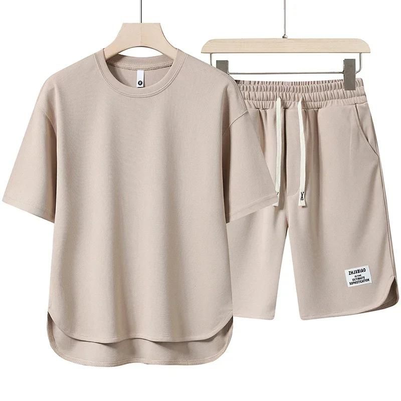 Ensemble décontracté t-shirt et short pour homme