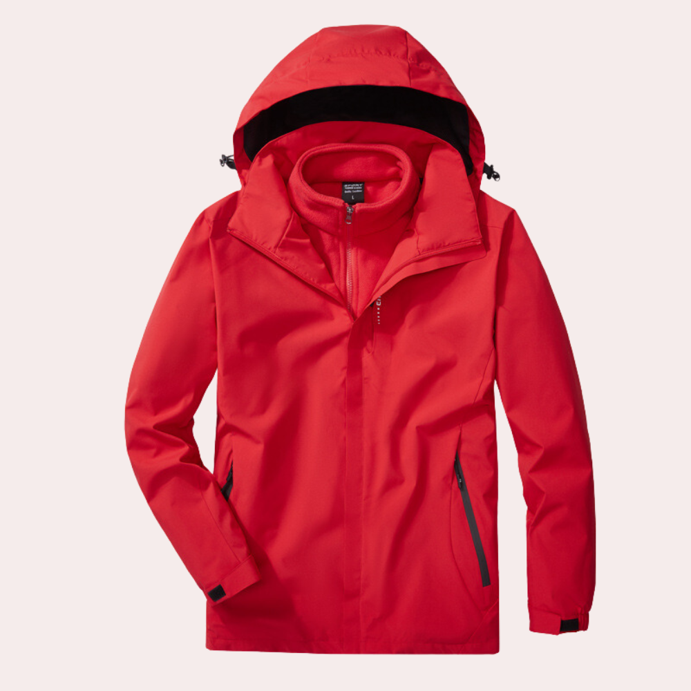 Veste d'automne coupe-vent et chaude pour femme