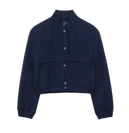 Blouson aviateur rétro style streetwear